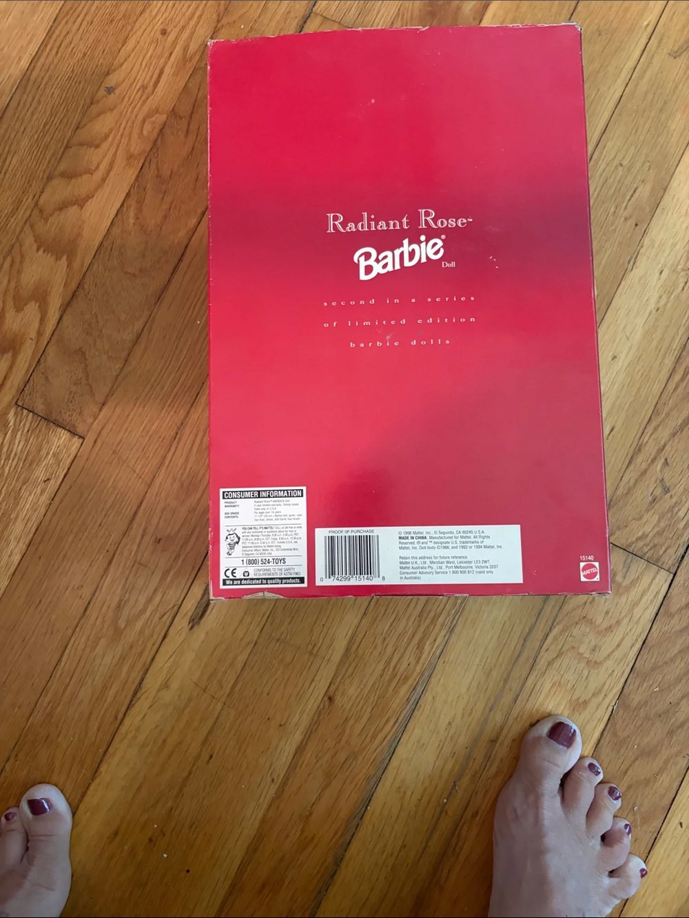 Barbie Radiant Rose Society Collection Limited Edition Doll MIB